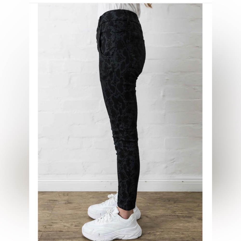 Bevy Flog Black Python Liron Pants - image 2